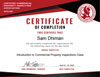Certified Commercial Property Inspectors Association Certificate